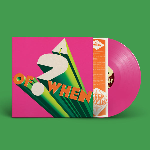 Pre-Order: Panda Bear & Sonic Boom - A ? Of WHEN – Fuzz Club