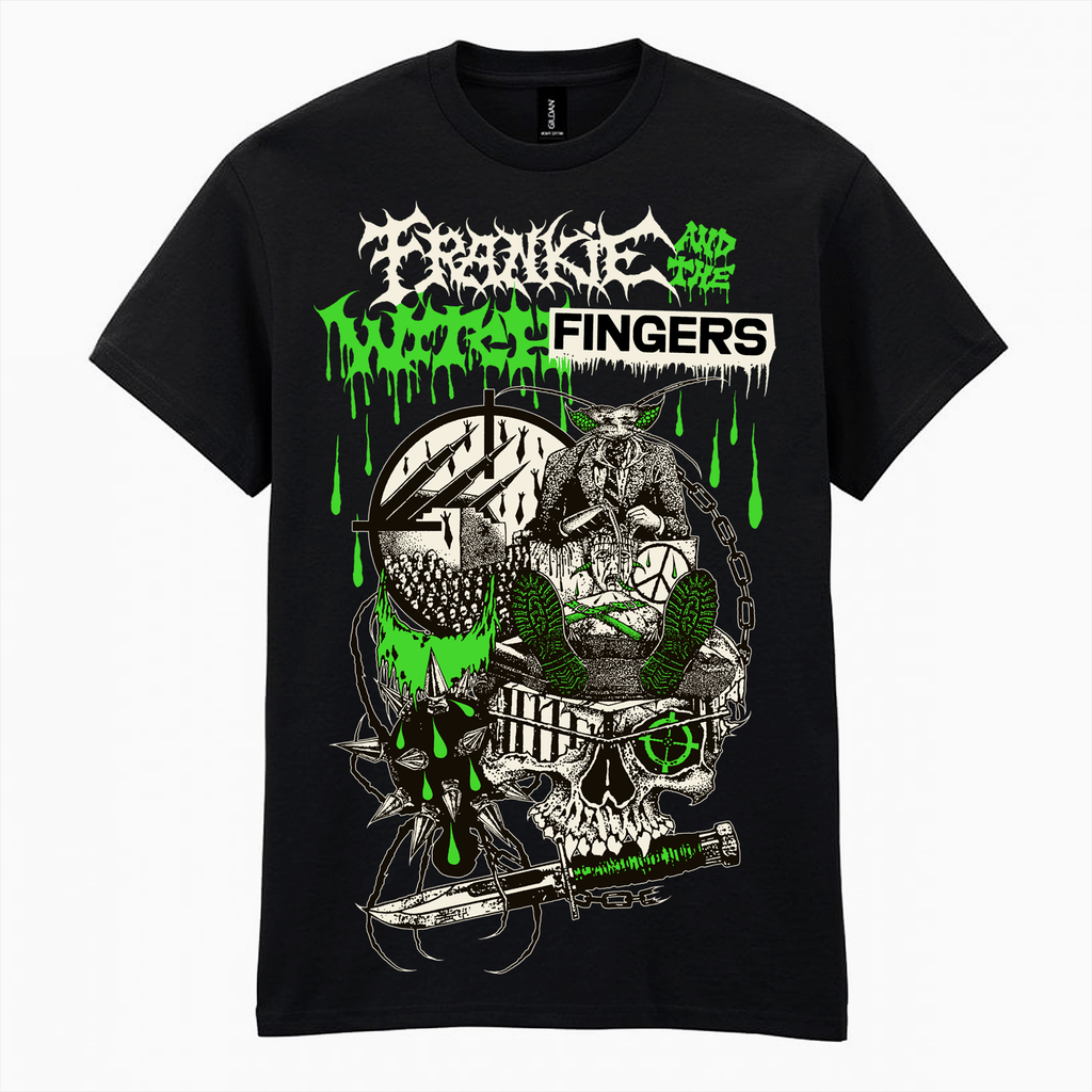 Frankie And The Witch Fingers - Moan Suffer T-Shirt (Ezra Syahdian