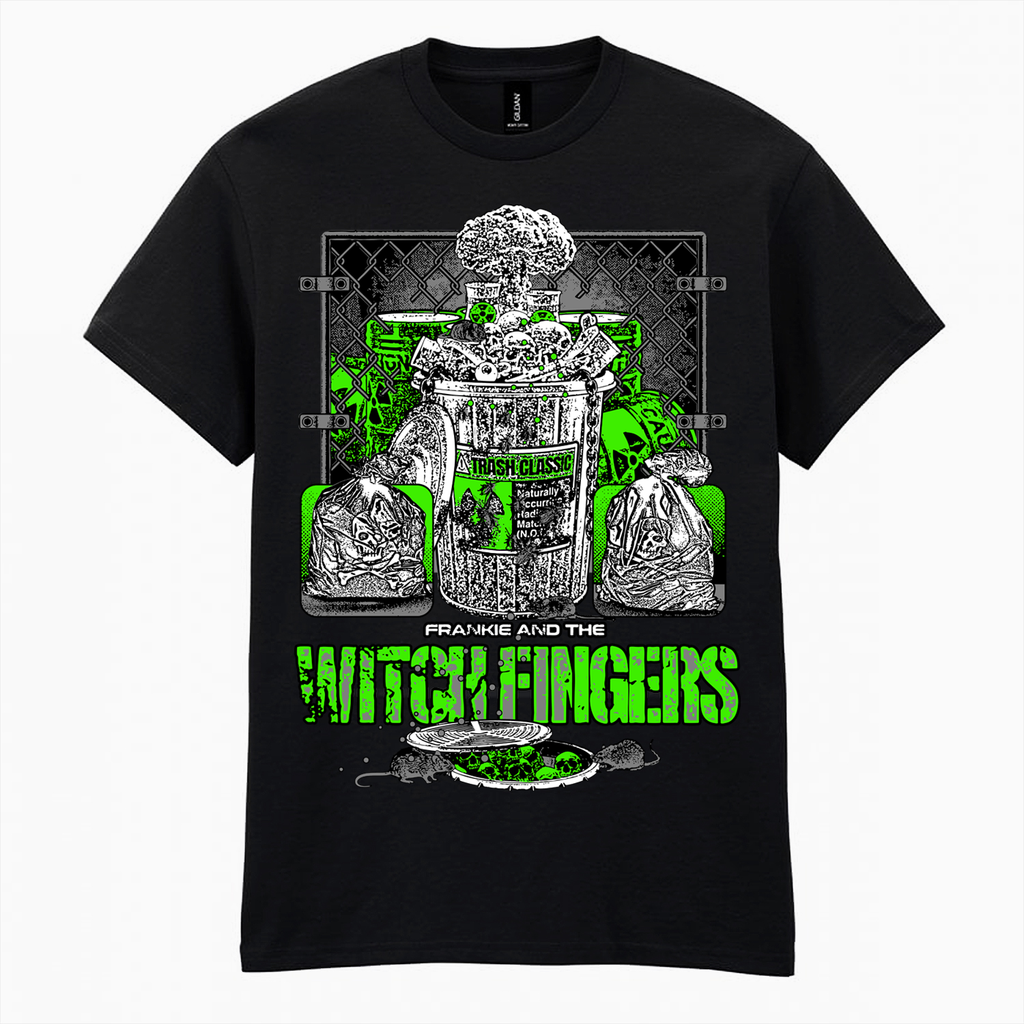 Frankie And The Witch Fingers - Toxic Waste T-Shirt (Aqid Handian