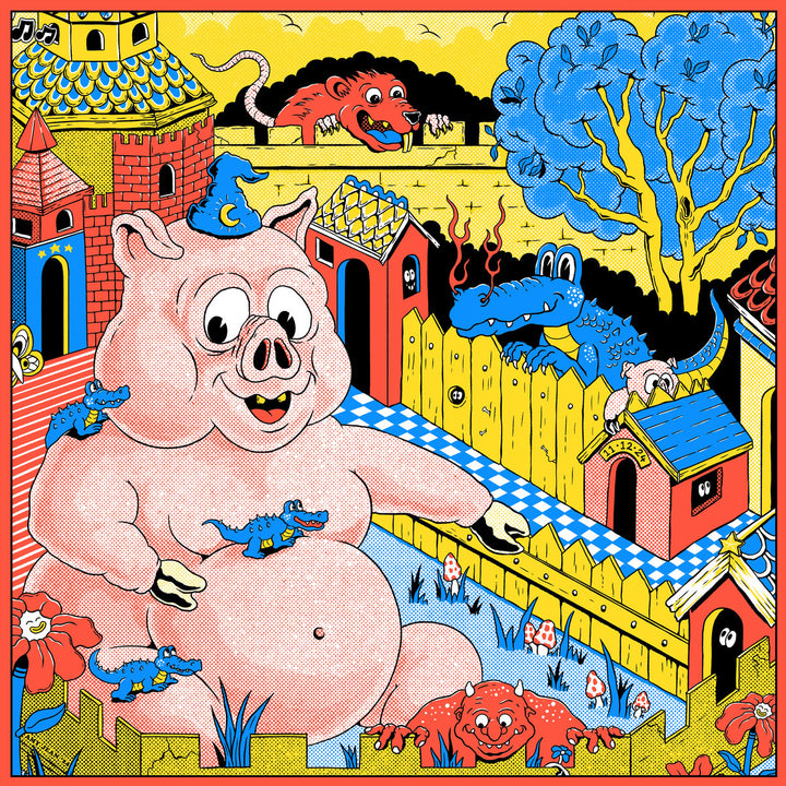 Dinosaurs With Horns - Pink Cow LAFMSノイズ Dinosaur HONK! - Dinosaur Roar