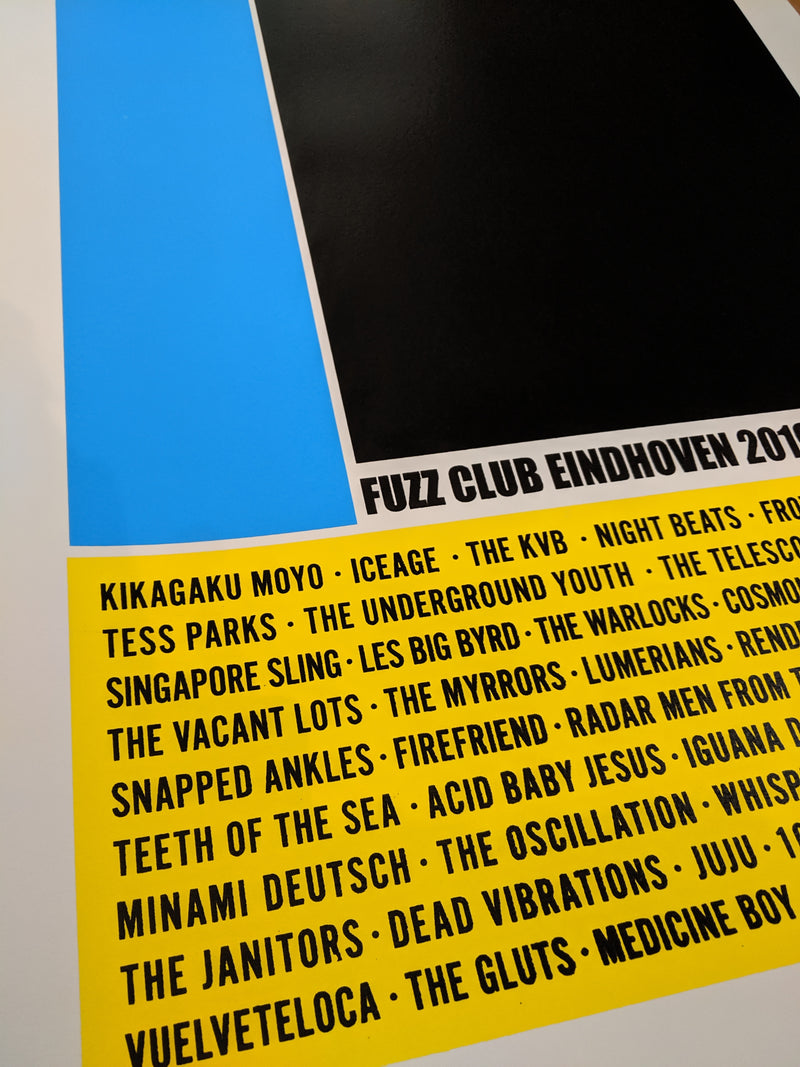 Fuzz Club Eindhoven 2019 Poster,Posters,Fuzz Club - Fuzz Club